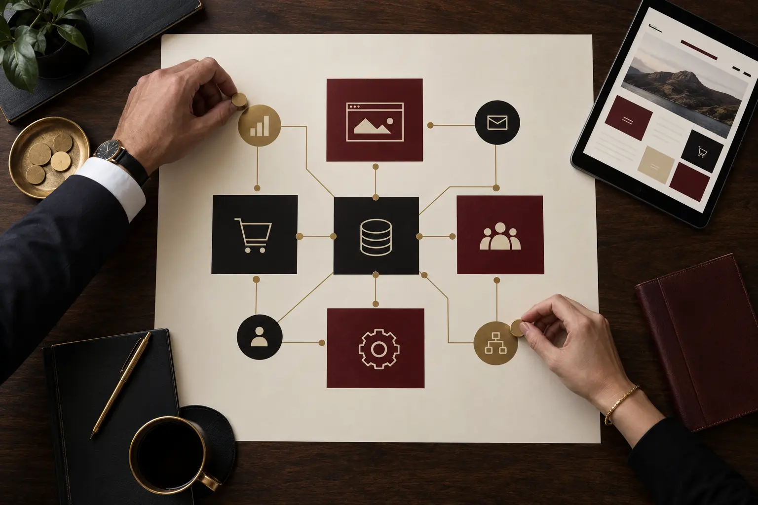 Connected Operating System — Albrado marketing and growth transformation